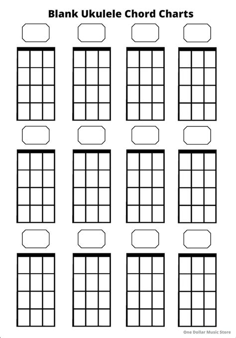 dbm ukulele|blank ukulele chord sheets printable.
